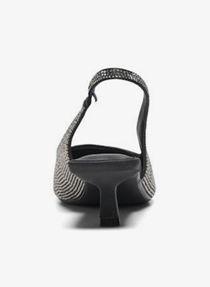 ONLY Onlcoco-7 Slingback Bling Pumps - Image 3
