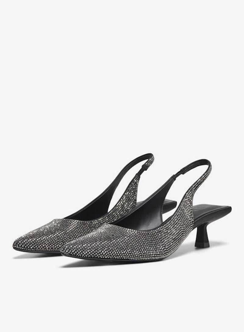 ONLY Onlcoco-7 Slingback Bling Pumps - Image 1