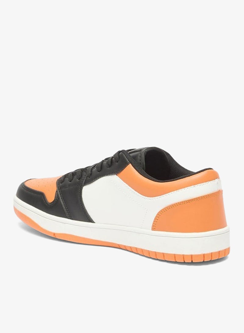 Oaklan by Shoexpress Men's Colourblock Shoes with Lace-Up Closure - Image 2