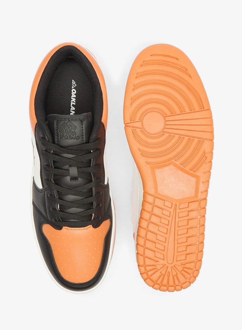 Oaklan by Shoexpress Men's Colourblock Shoes with Lace-Up Closure - Image 4