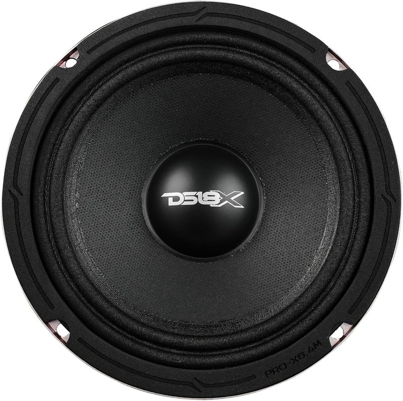DS18 مكبر الصوت DS18 PRO-X6.4M - مكبر صوت متوسط 6.5 بوصة مع رصاصة ألمنيوم حمراء، 500 واط أقصى طاقة - Image 5
