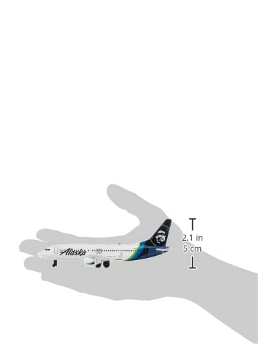 Daron Alaska Airlines Airport Playset with Die-Cast Metal Model Airplane with Plastic Parts, Cars and Transportation Toys for Kids Ages 3+ - Image 3