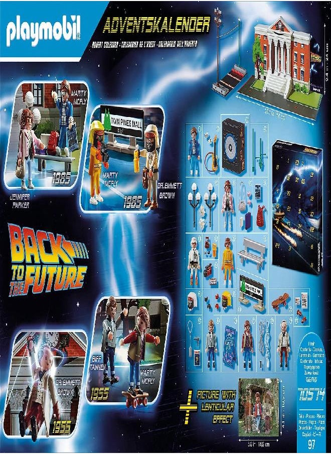 Playmobil - PLAYMOBIL Back To The Future Advent Calendar - Image 1