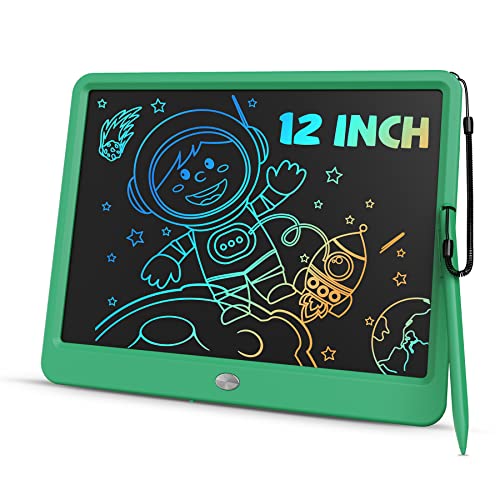 TEKFUN LCD Writing Tablet for Kids 12inch Large Doodle Board Erasable Drawing Board Zero Mess Coloring Travel Car Trip Toys for Toddler Kids Birthday for Age 310 Boys Girls - Image 1