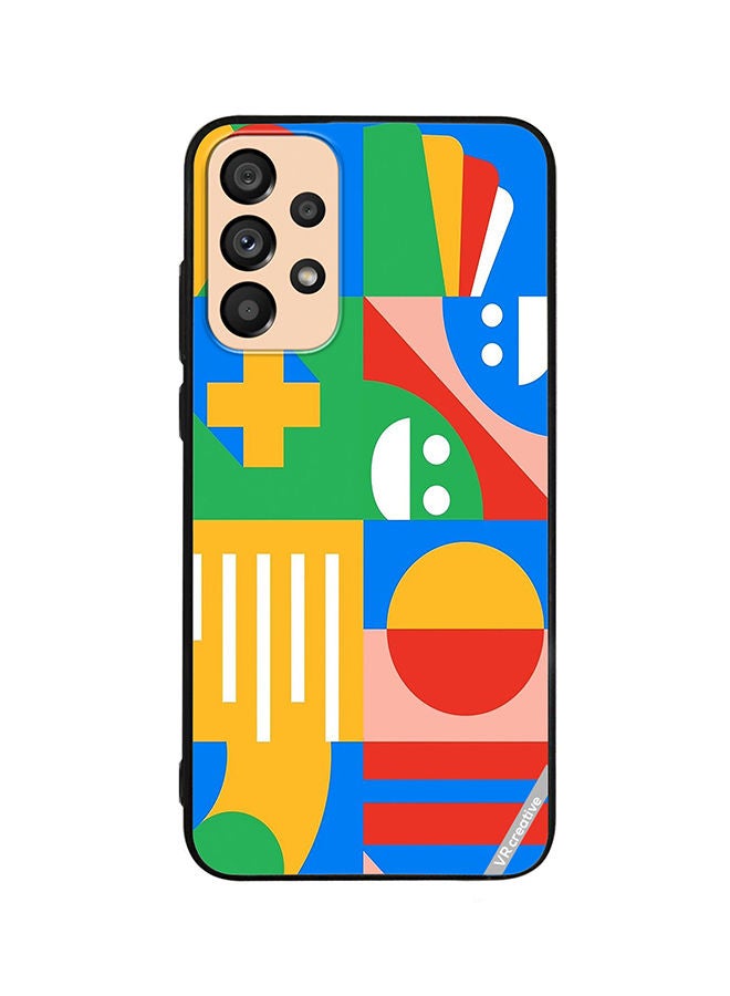 VR CREATIVE Protective Case Cover For Samsung Galaxy A72 Design Multicolour - Image 1