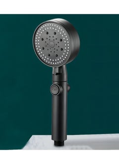 High Pressure Multifunction Hand Spray Head with 5 Modes, 360° Adjustable Detachable Hydro Jet Shower Head and Pause Switch