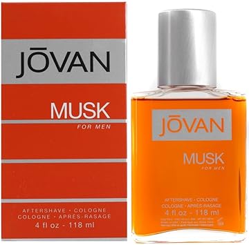 Jovan Musk Aftershave Lotion for Men 118ml