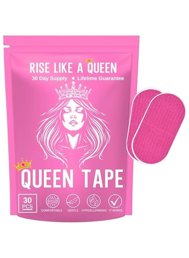 Arabest 30 Queen Tape Strips - Skin-Friendly & Hypoallergenic, Gentle Removal, Clean Lift - Latex-Free, Athletic Comfort, No Irritation - Image 1