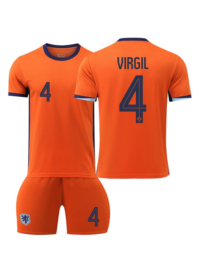 24 Dutch Main No. 4 Football Jersey - Image 1