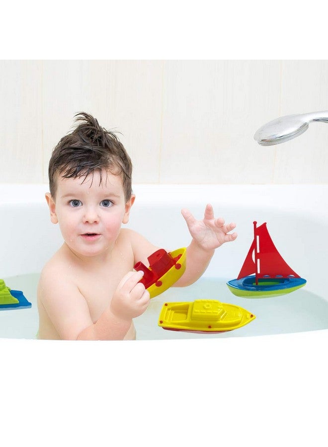 ArtCreativity Toy Boat Bath Toys for Kids & Toddlers, Set of 4, Kids Pool Toys for Outdoor Water Play, Floating Pool Boat Toys for Bathtub, Summer Beach Toys, Cute Party Favors for Boys and Girls - Image 5