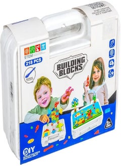 Creative Collage Building Blocks 218 Pieces – CXL200-65B boy toys, girl toys, birthday gift, Christmas gift, growth, fun, for kids.
