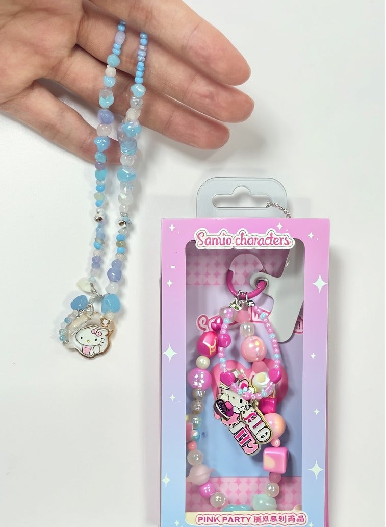 Sanrio characters -Phone Chain  Pink Part Collection