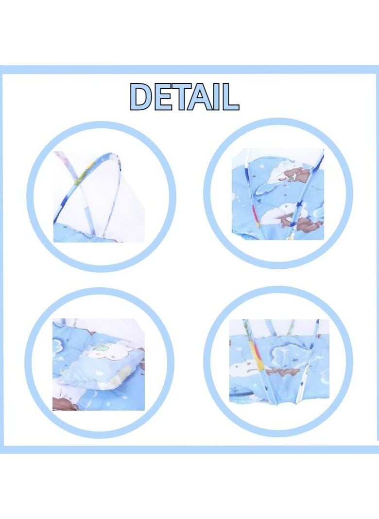 Oasisgalore Baby Folding Portable Mosquito Nets for Summer Travel Bed  - Image 2