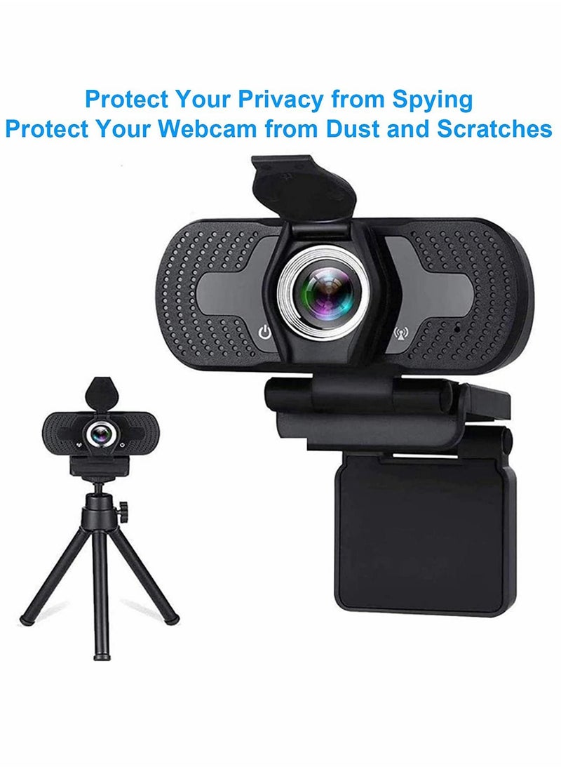 Generic - 4 Pack Webcam Cover, Thin Web Camera Lens Cover Privacy Shutter Cap Hood with Strong Adhesive, Web Cam Privacy Covers, for Logitech HD Pro Stream Webcam, for C270/C615/C920/C930e/C922X and Others - Image 1