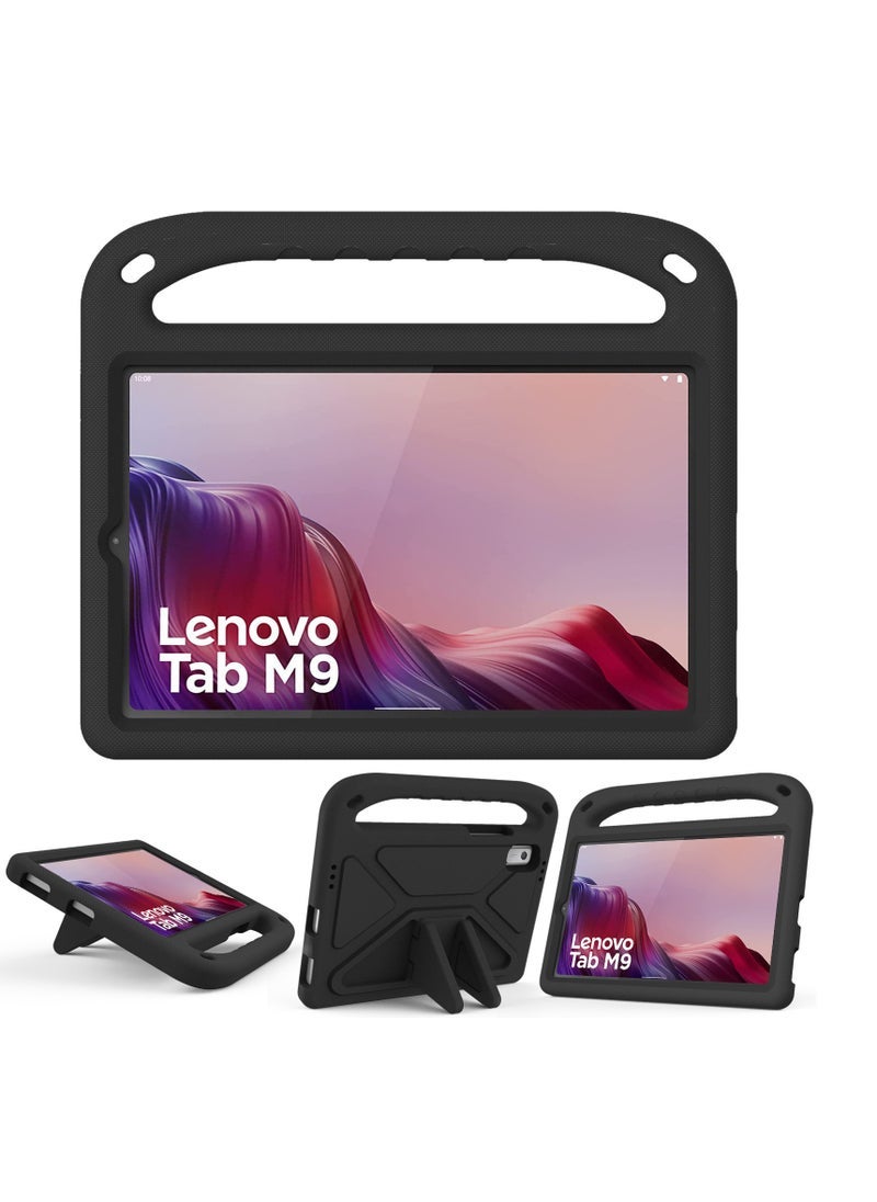general Kids Case Compatible with Lenovo Tab M9 9.0 inch 2023 (TB-310FU/TB-310XU), Light Weight Shock Proof Handle Stand Kids Friendly Protective Cover Case EV A Tablet Case - Image 2