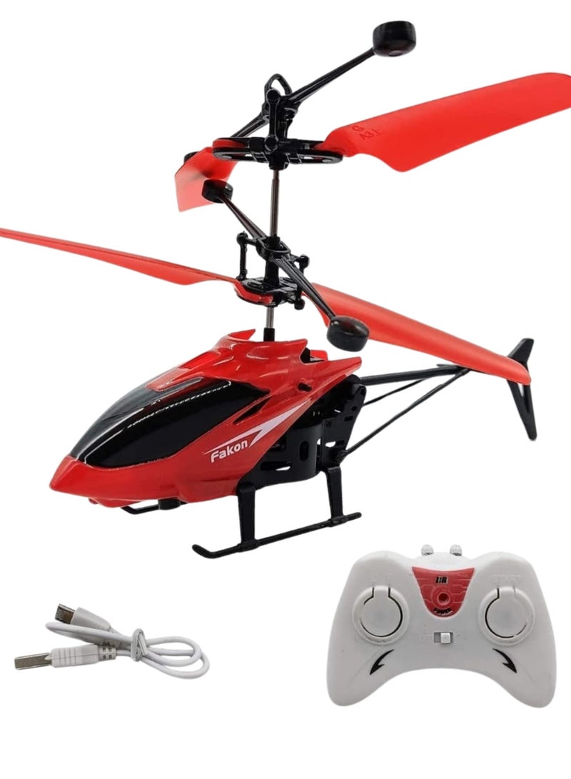 Remote Control Helicopter Flying Toys, 2.5 Channel High Low Flight Suspension Induction Helicopter, Mini RC Helicopter for Kids Party Favours, Boy&Girls Birthday Gifts  - Image 1
