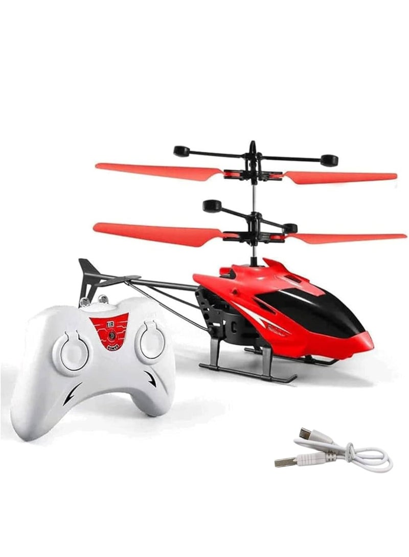 Rally Induction Aircraft Remote Control Helicopter Flying Toys, 2.5 Channel High Low Flight Suspension Induction Helicopter, Mini RC Helicopter for Kids Party Favours, Boy&Girls Birthday Gifts - Image 1