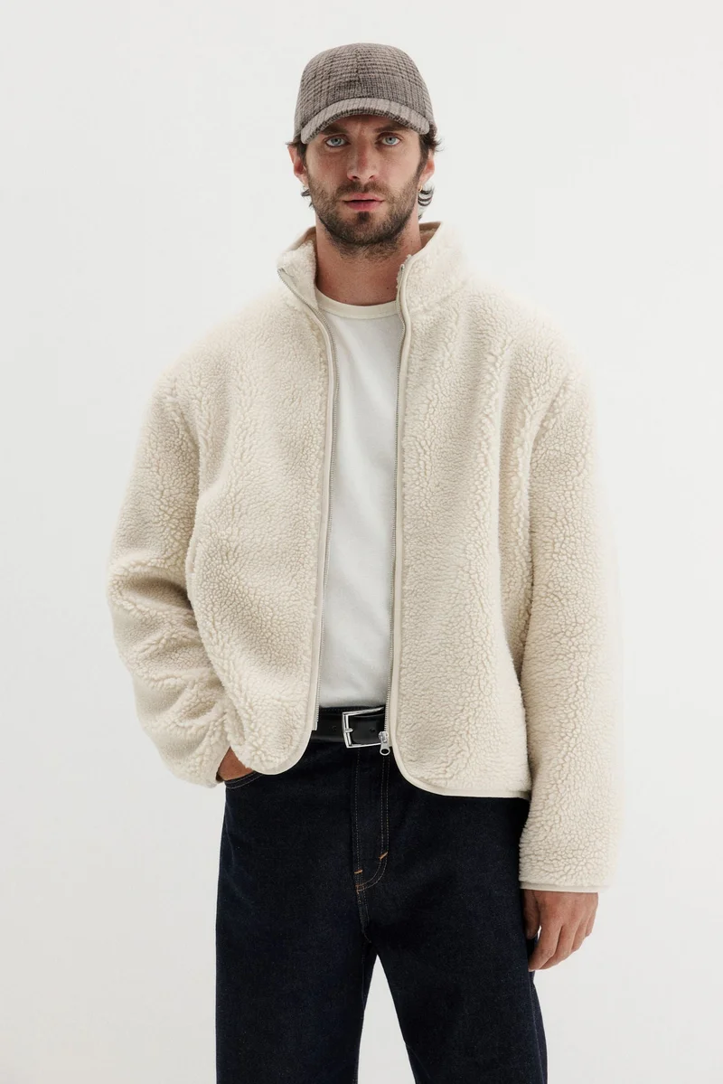 H&M Regular Fit Teddy jacket