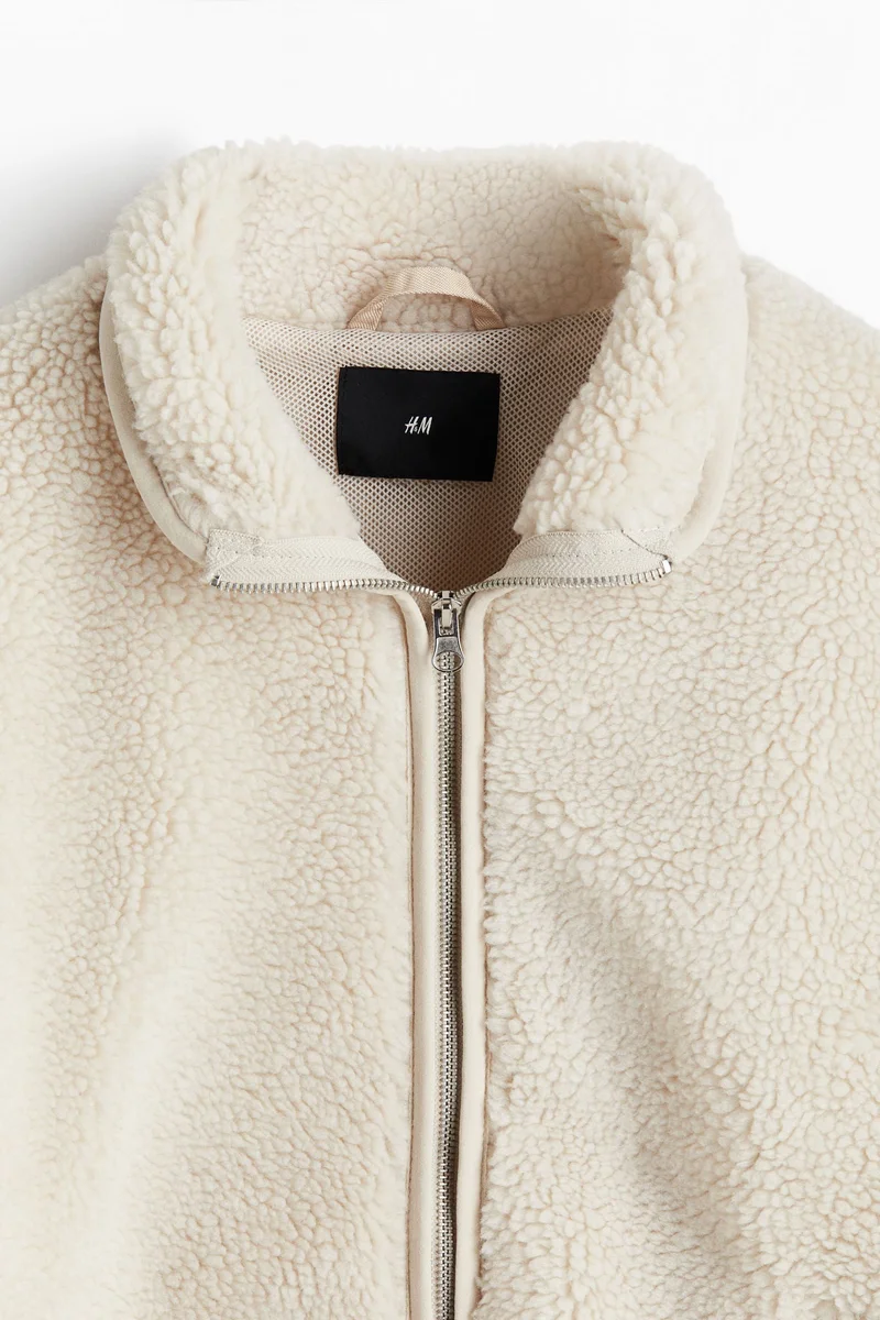 H&M Regular Fit Teddy jacket