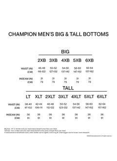 Champion, Lightweight Open-Hem Lounge Men, Jersey Pants (Reg Tall), Black C Patch Logo, 4X-Large Big - pzsku/ZCEF60C8BE435FD3657FEZ/45/_/1740118297/b2cdf1e6-521c-43ae-b5c8-07da8d633270