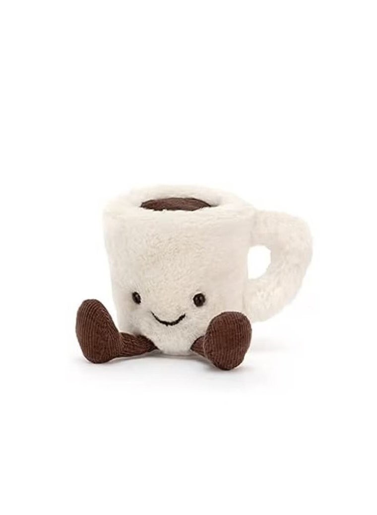 جيليكات دمية جيلي كات المحشوة الممتعة على شكل كوب إسبريسو - Image 1