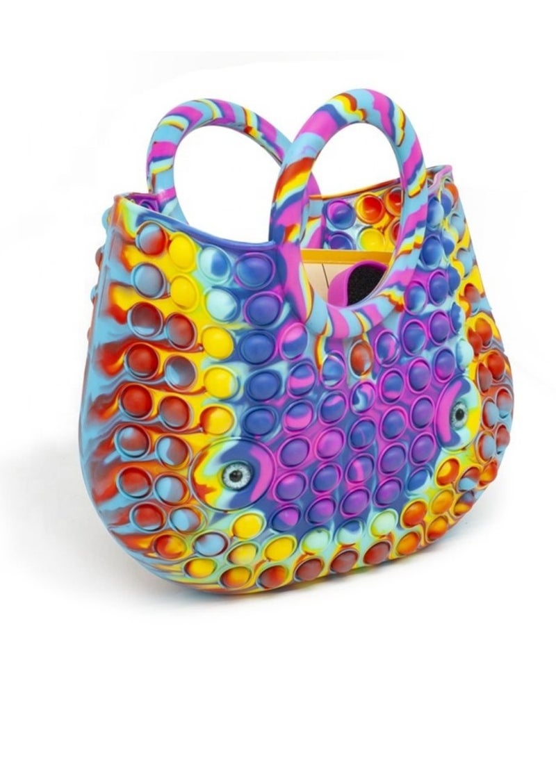 Prime Purse Pop It Fashionable And Exquisite Pop It Cute Kawaii Fidget Sensory Educational Relieve Anti Stress Adult Silicone Gift Handbags For Ladies - Image 3
