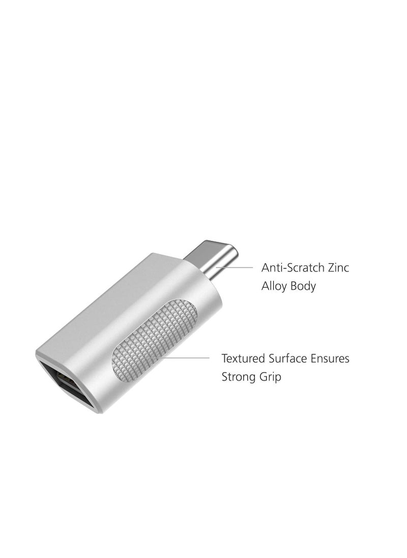 Excefore - USB C to USB Adapter(2 Pack),USB-C to USB 3.0 Adapter,USB Type-C to USB,Thunderbolt 3 to USB Female Adapter OTG for MacBook Pro 2019,MacBook Air 2020,iPad Pro 2020,More Type-C Devices - Image 1
