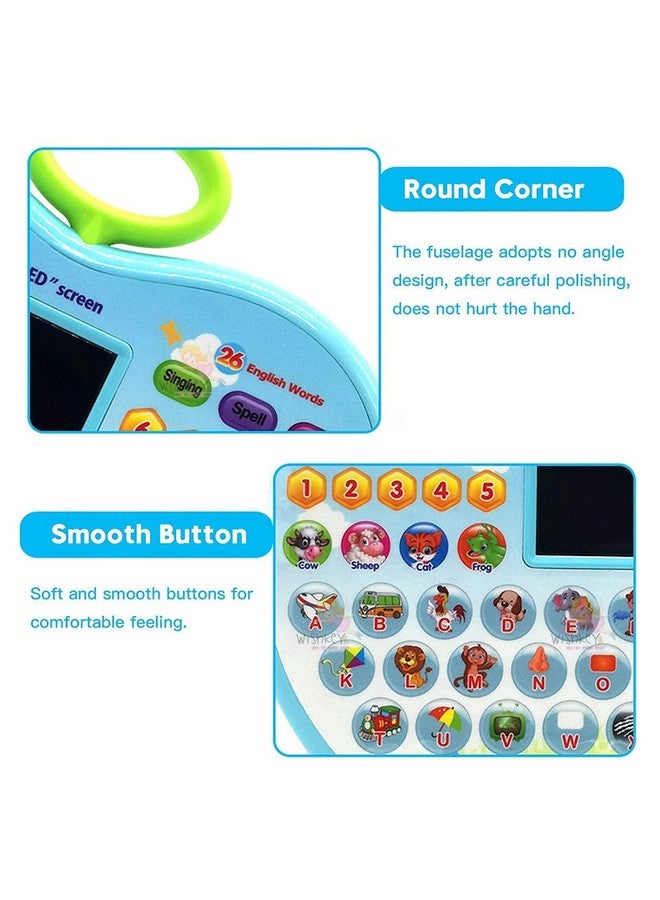 Goyal's Play & Learn Educational Learning Laptop Toy | Alphabets/Counting/Words and More Functions