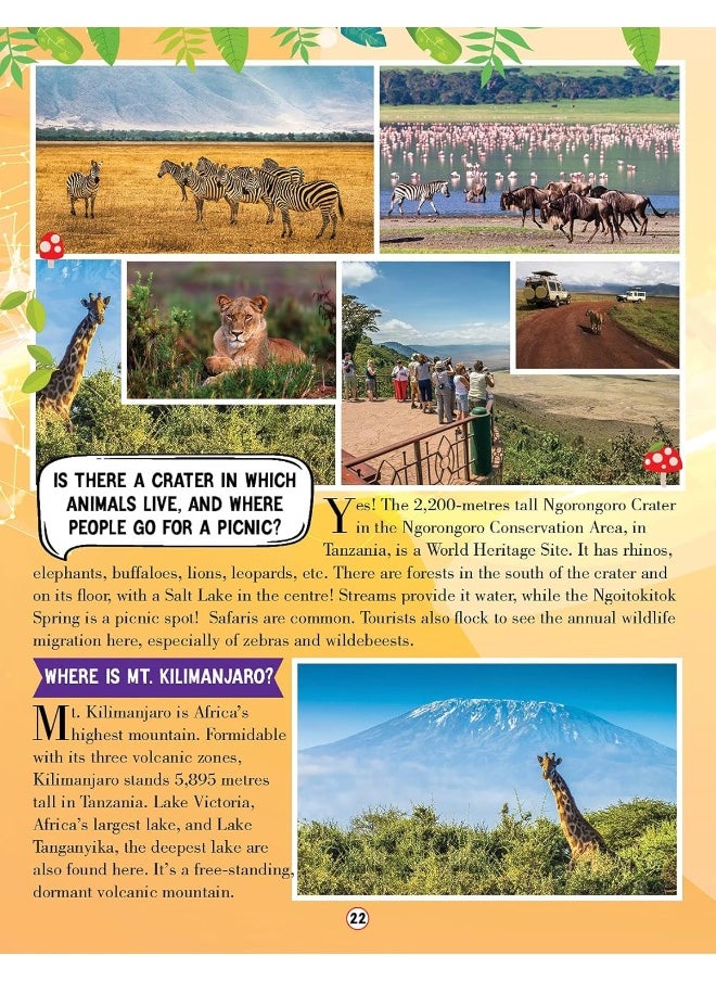 The World Encyclopedia for Children Age 5 - 15 Years- All About Trivia Questions and Answers