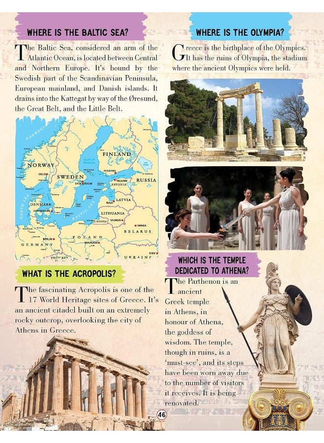The World Encyclopedia for Children Age 5 - 15 Years- All About Trivia Questions and Answers
