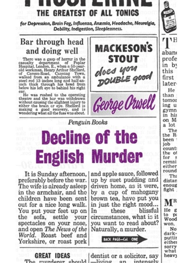 Decline of the English Murder
