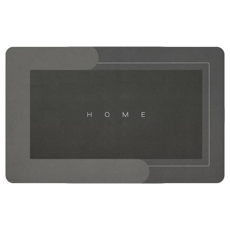 VENJA LABEL Large AntiSlip Bathroom Mat WaterAbsorbing Bath Mat QuickDrying Mat NonSlip Mat Water Absorbent Floor Mat Household Carpet Mat Super NonSlip Doormat 58 x 38 cm Square