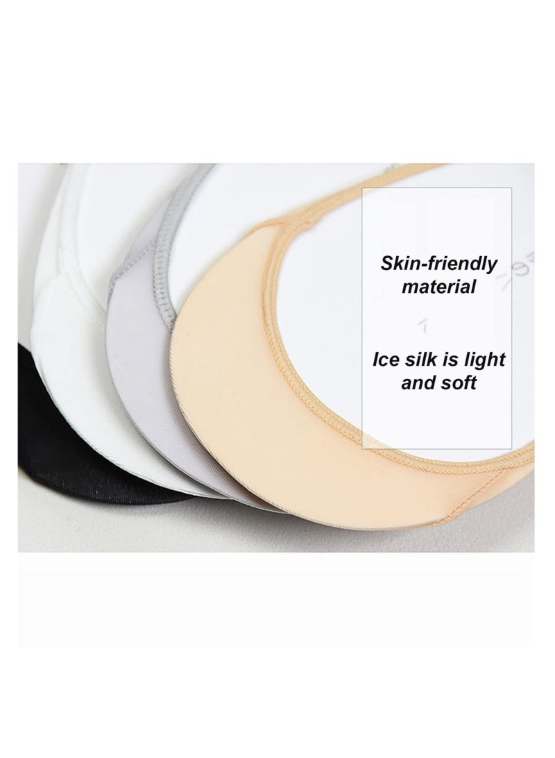 وسادات ميتاتارسال على شكل جورب للنساء، وسائد كعب القدم لتخفيف الألم وإرهاق القدم، تصميم مضاد للتساقط، 4 أزواج لدعم الفقاعات والجلد الخشن، التركيز على صحة القدم. - Image 5