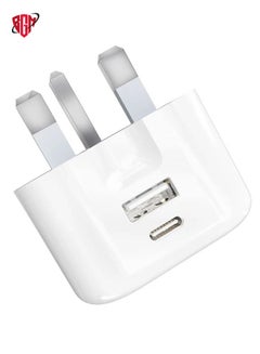 BGM USB C Fast Charger Plug with 20W for iPhone 14/14 Plus/14 Pro/14 Pro Max 13 Pro Max,12 11 SE 2020 XS XR 8 7 6S Plus, iPad, Air Pods Pro, S22, USBC PD 3.0 Mains UK Type C Wall Charging Power Adapter  - Image 4