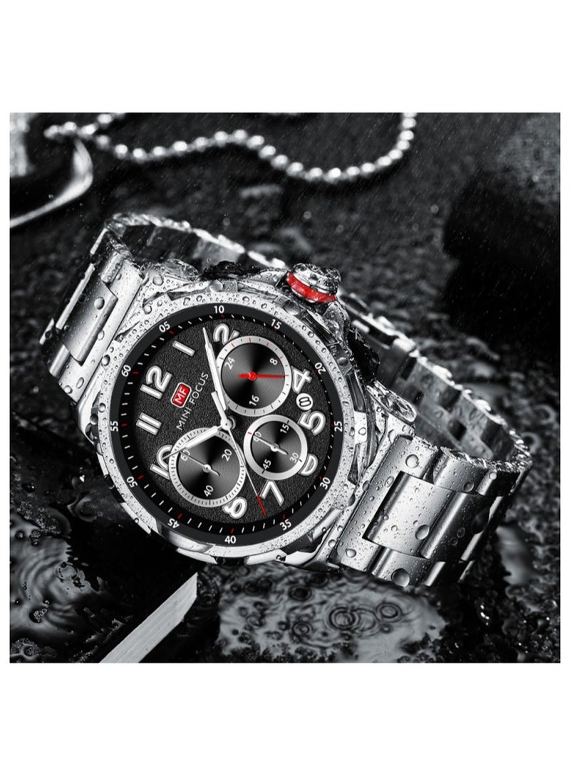 ميني فوكاس ساعة ميني فوكس، MF0492G.03، للرجال - فضي - Image 3