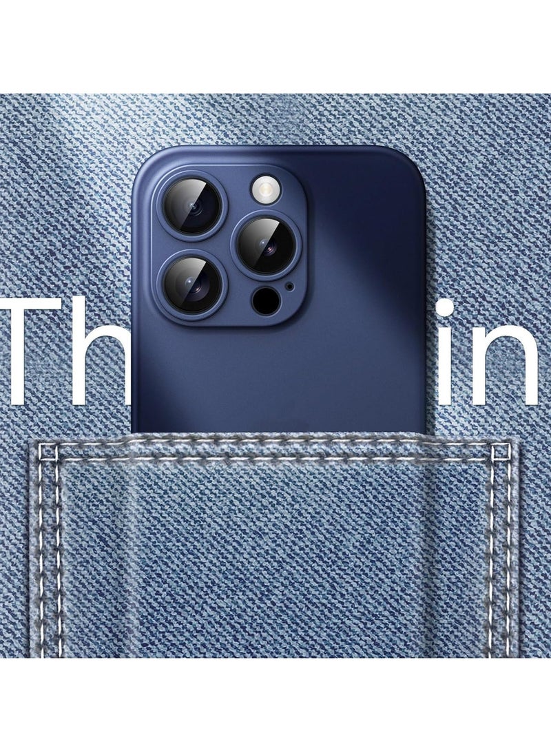 TIGER Ultra Slim (0.35mm Thin) Case for iPhone 15 Pro 6.1-Inch – Camera Lens Cover Full Protection, Lightweight Matte Finish PP Hard Minimalist Case, Wireless Charging Support, Scratch & Drop Resistant - Image 5