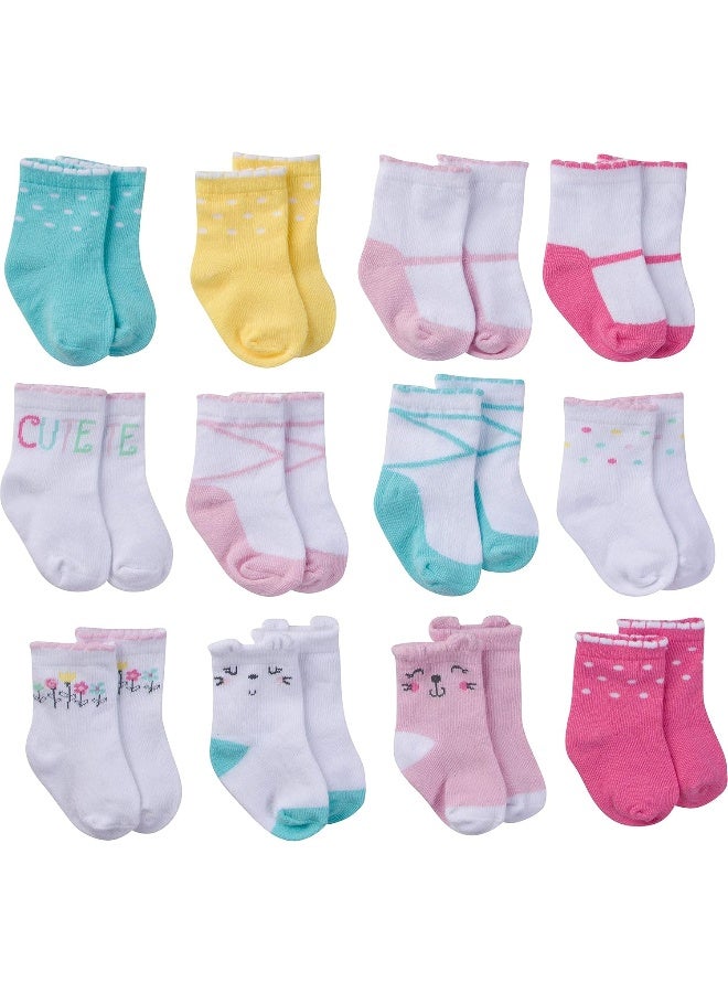 Onesies Brand Unisex Baby 12-Pair Bootie Socks - Image 1