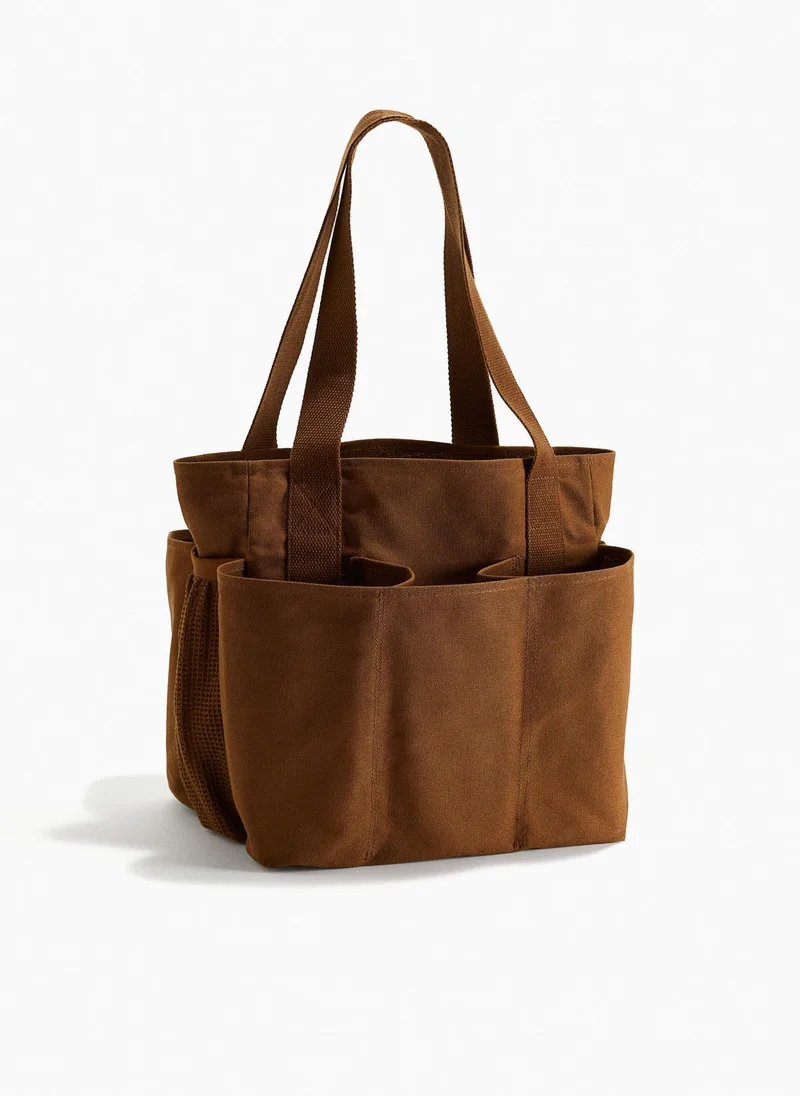 اتش اند ام Cotton Canvas Shopper