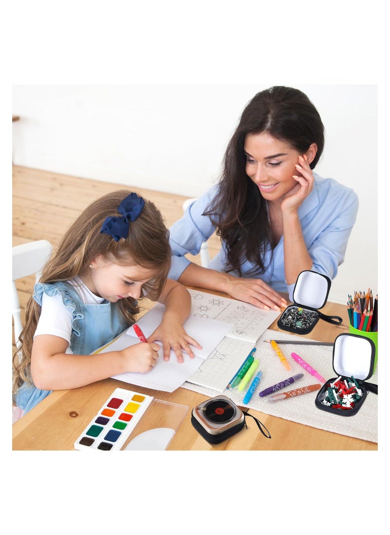 10 Pcs Retro Tinplate Coin Purse Key Coin Purse Small Creative Change Coin Storage Pouch Zipper Mini Pocket Wallet for Kids Boys Girls Women Men Gifts - Image 3