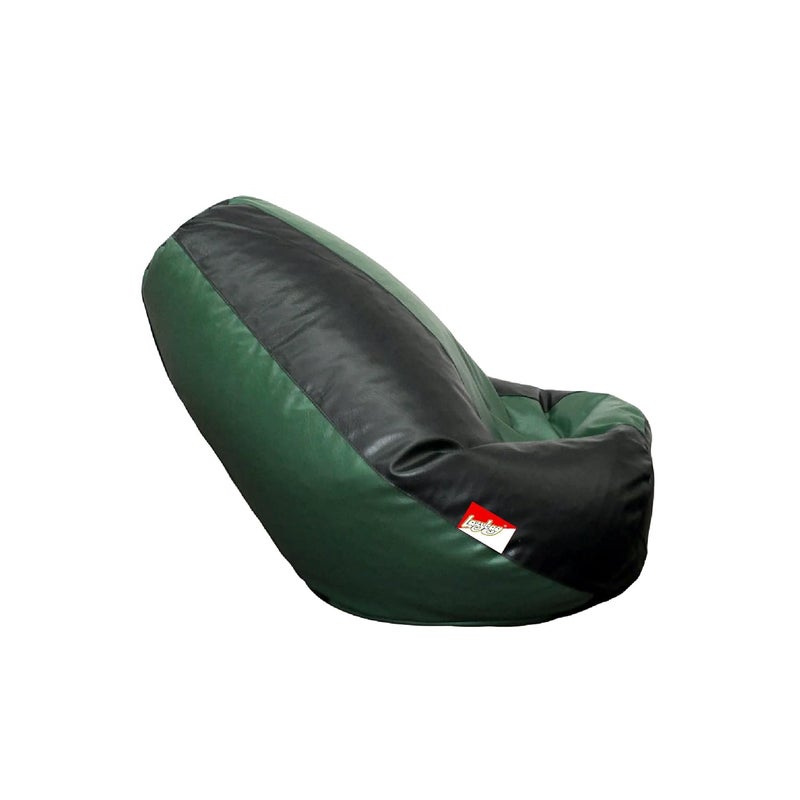LAZYBAG Bean Bag Chair Furniture for Kids XXXL Bean Bag Cover Playing Video Games or Relaxing for classrooms daycares Libraries or Work from Home Green and Black 3XL Size - Image 4