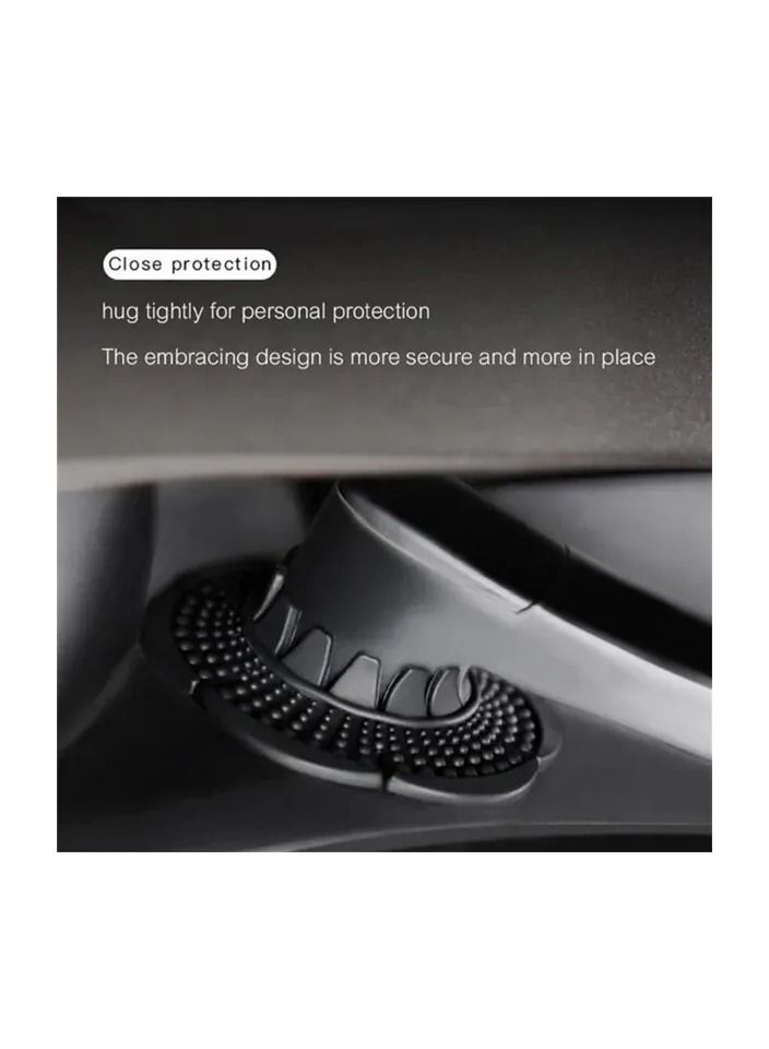 Generic 1-Pair Car Windshield Wiper Hole Protective Cover,Wiper Bottom Dustproof Sleeve Protection,Leaves Debris Prevention Cover  - Image 5