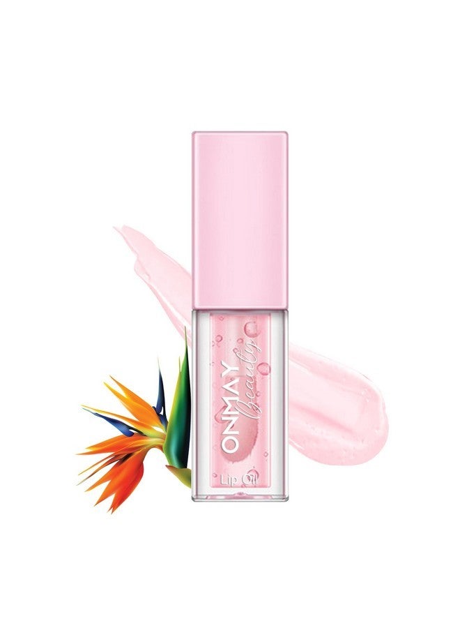 اونماي ملمع شفاه مرطب وممتلئ من ONMAY، زيت مرطب ومتوهج للشفاه، زيت شفاه طبيعي، ملمع شفاه ممتلئ يجعل الشفاه أكثر امتلاءً وتغذية (عصفور الجنة، 5 مل) - Image 1