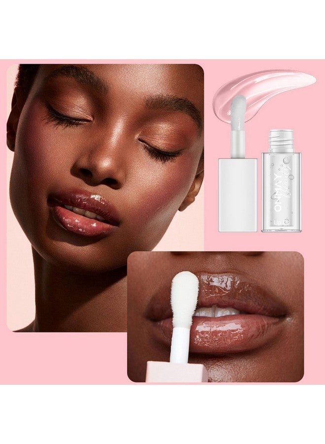اونماي ملمع شفاه مرطب وممتلئ من ONMAY، زيت مرطب ومتوهج للشفاه، زيت شفاه طبيعي، ملمع شفاه ممتلئ يجعل الشفاه أكثر امتلاءً وتغذية (عصفور الجنة، 5 مل) - Image 3
