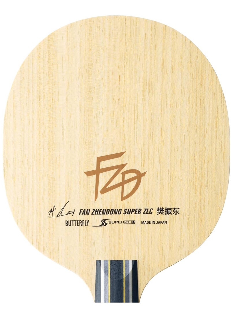 BUTTERFLY Butterfly Fan Zhendong Super ZLC Professional Butterfly Table tennis Blade CS (Chinese Penhold) Handle Styles Made in Japan 4906901218246 - Image 2