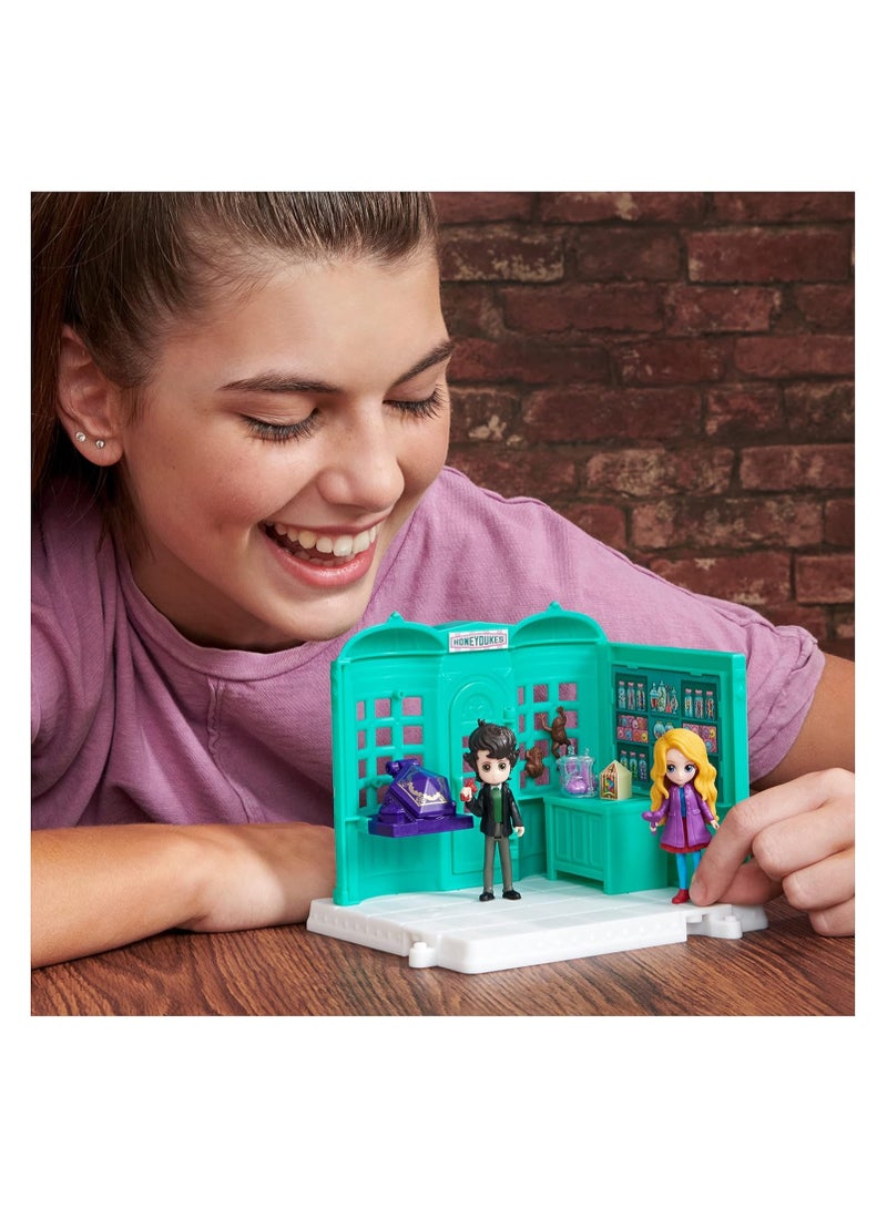 سبن ماستر سبين ماستر - مجموعة لعب هاري بوتر ويزاردينج وورلد السحرية الصغيرة هونيدوك - نيفيل ولونا - Image 4