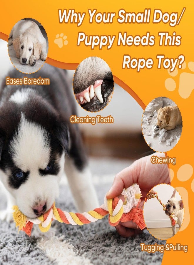 VibeVerve Dog Rope Toys 7 Pack - Puppy Teething Toys for Small/Medium Dogs - Durable Dog Chew Toys for Aggressive Chewers - Interactive Tug of War Toys for Boredom & Teeth Cleaning - Image 3