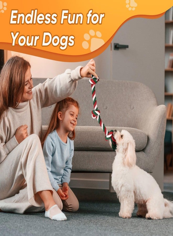 VibeVerve Dog Rope Toys 7 Pack - Puppy Teething Toys for Small/Medium Dogs - Durable Dog Chew Toys for Aggressive Chewers - Interactive Tug of War Toys for Boredom & Teeth Cleaning - Image 5