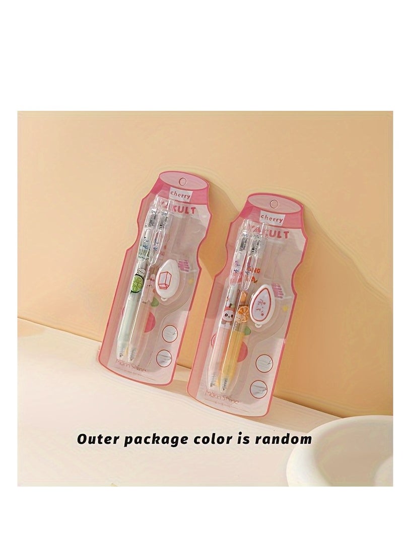 Generic Invisible Pen Set Cotton Bunny Push Action Neutral Pen Whispering Pen Confessions Magic Dark Marker With Small Lamp - Image 2