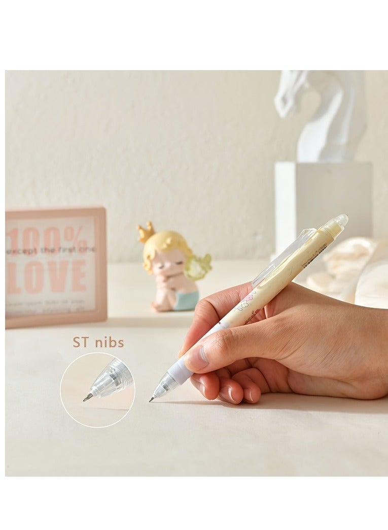 Generic Invisible Pen Set Cotton Bunny Push Action Neutral Pen Whispering Pen Confessions Magic Dark Marker With Small Lamp - Image 4