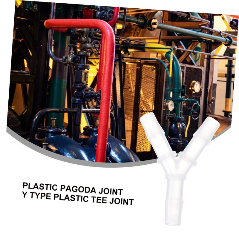 Garden Hose Connectors Tee Joints 10pcs 4 8X6 5CM Plastic Easy Installation Water Fitting - Image 4